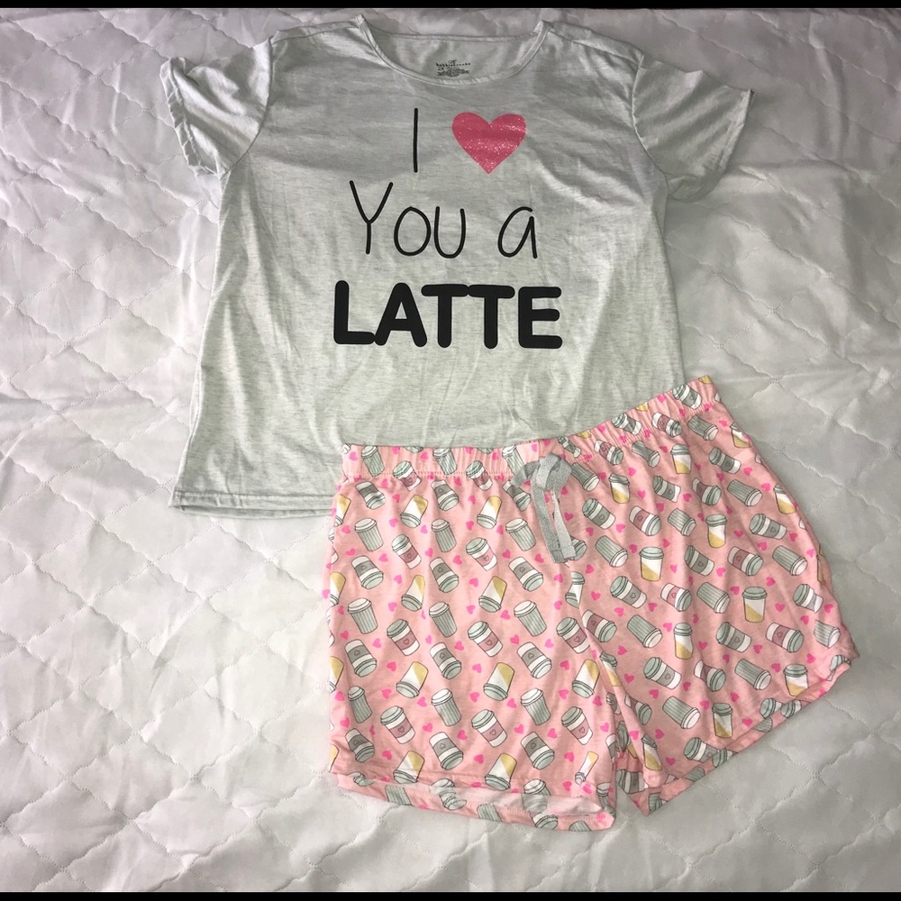 💜NWT 2-Piece PLUS SIZE LADIES LOUNGE SHORTS SET💜